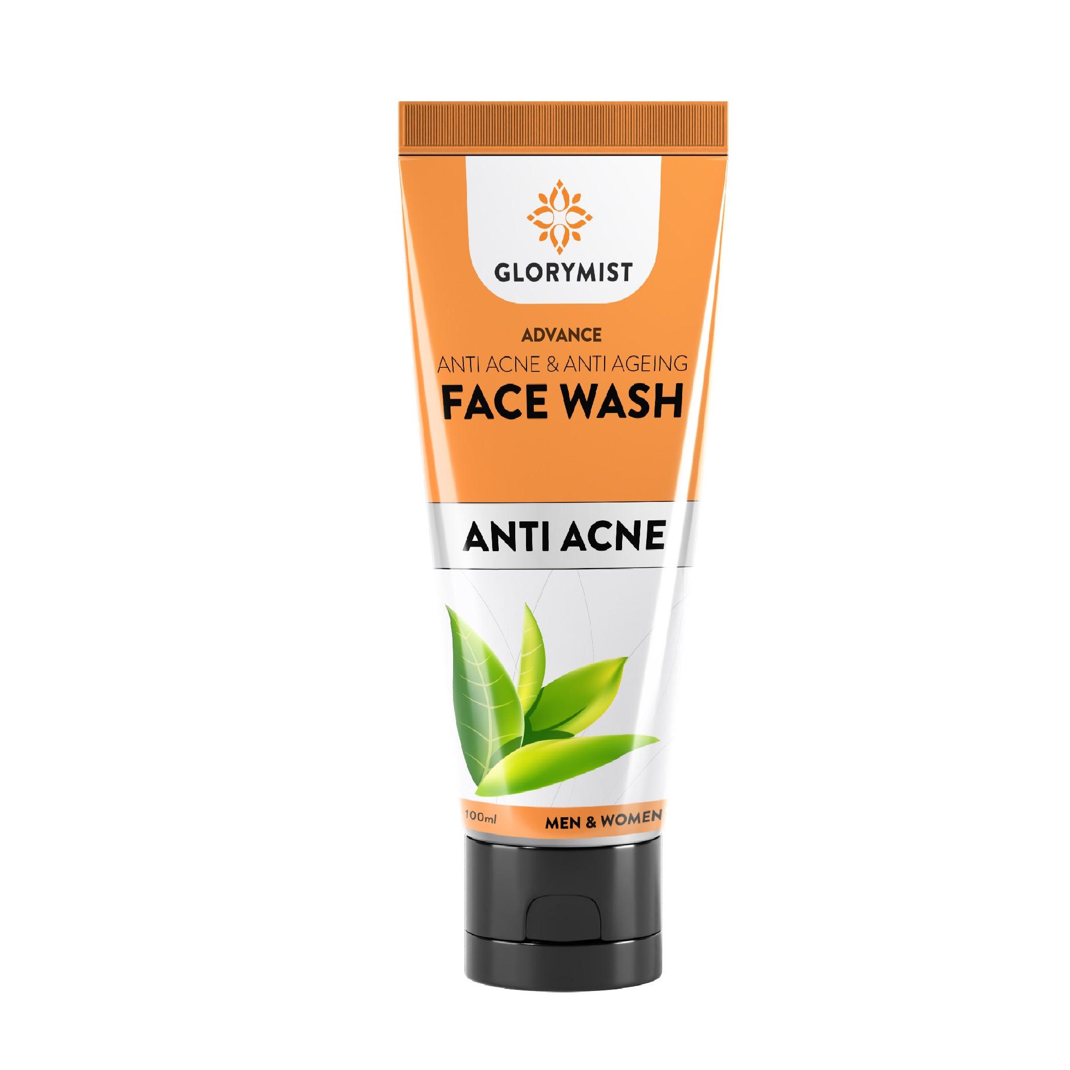 Anti-Acne &amp; Anti-Aging Face Wash - Glory Mist