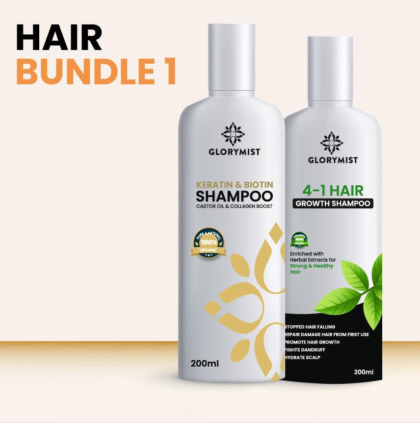 Keratin + 4 in 1 Growth Shampoo - Glory Mist