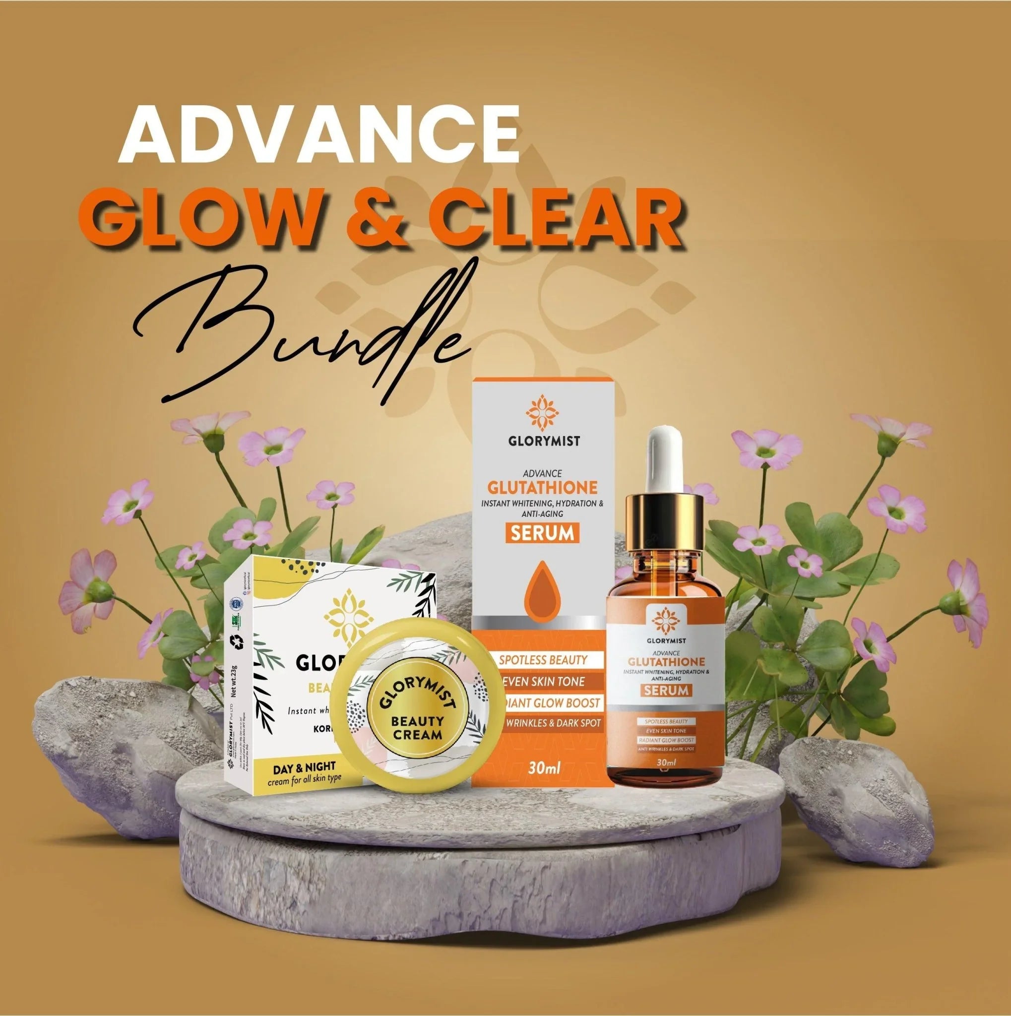 🌸 Advance Glow & Clear Bundle - Glory Mist