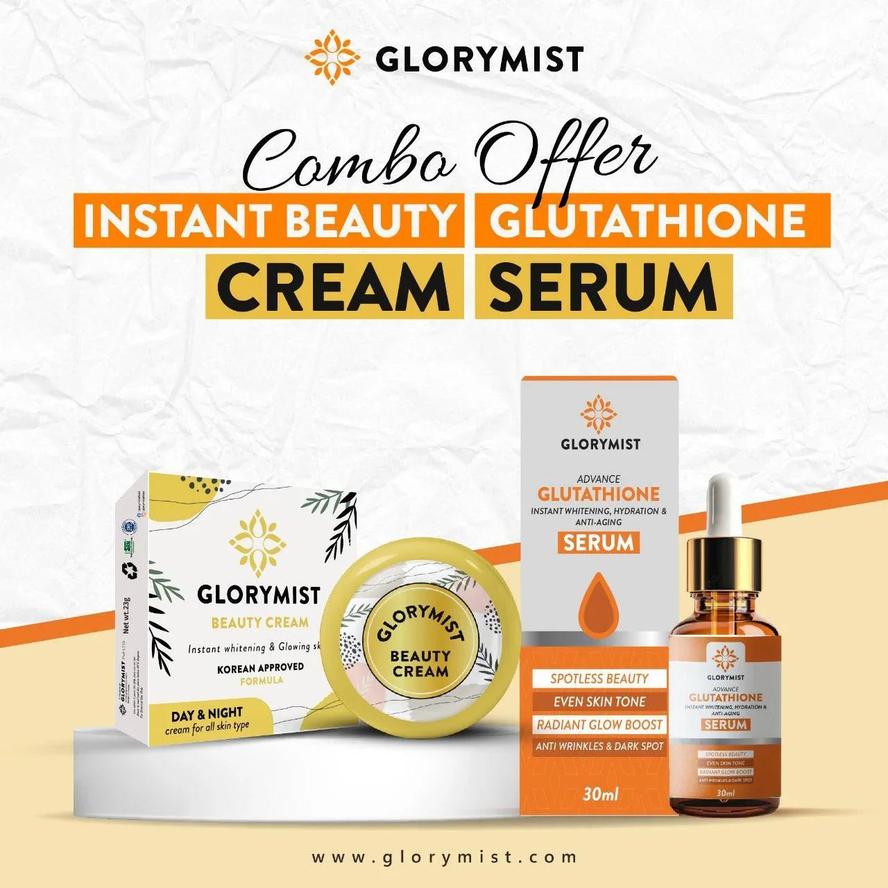 🌸 Advance Glow & Clear Bundle - Glory Mist