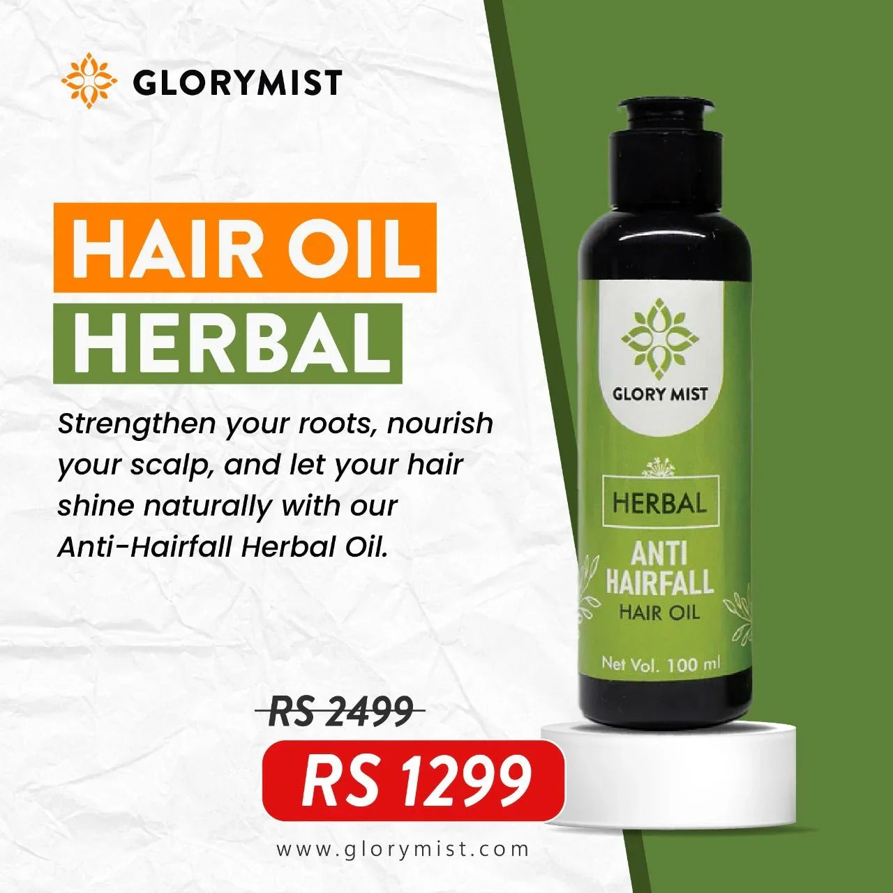 💆 Glory Mist Anti-Hairfall Oil - Glory Mist