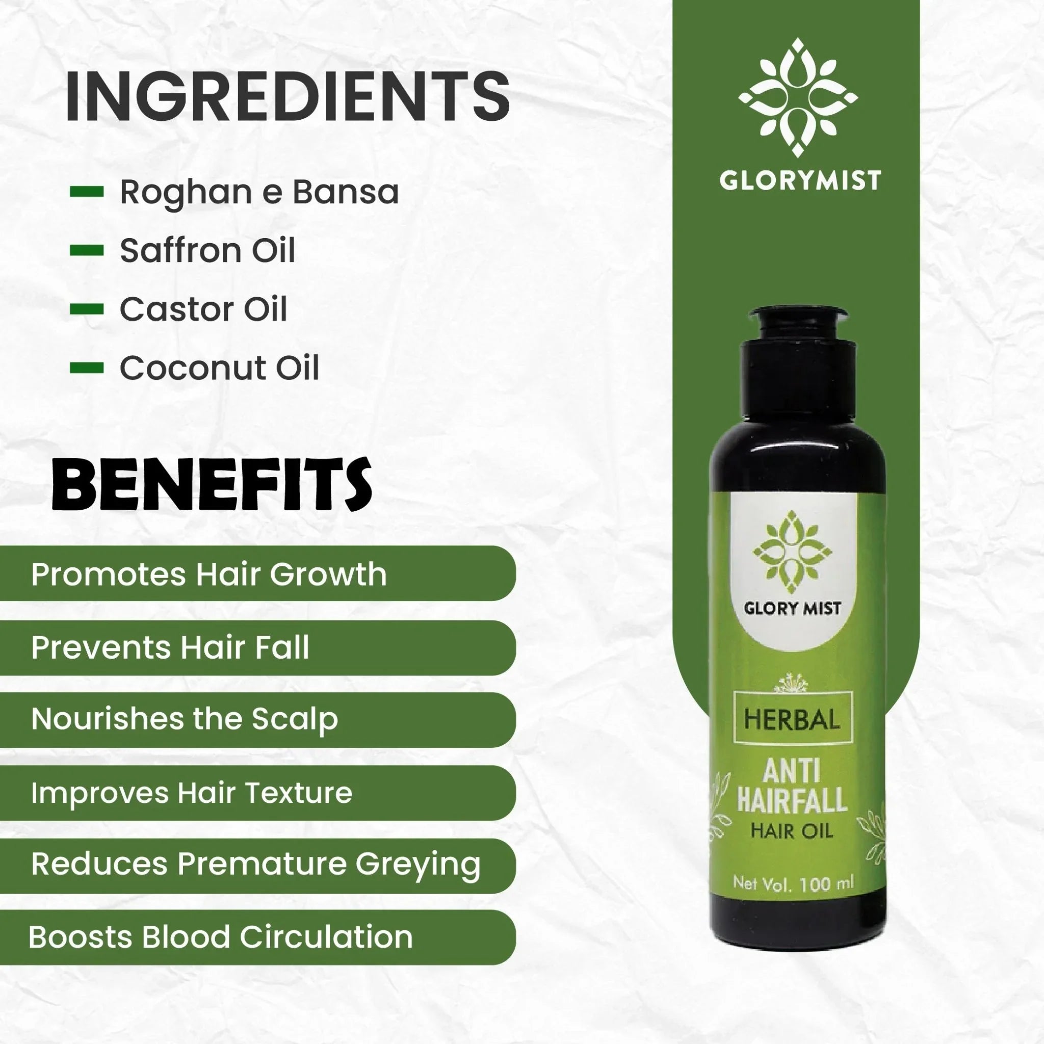 💆 Glory Mist Anti-Hairfall Oil - Glory Mist