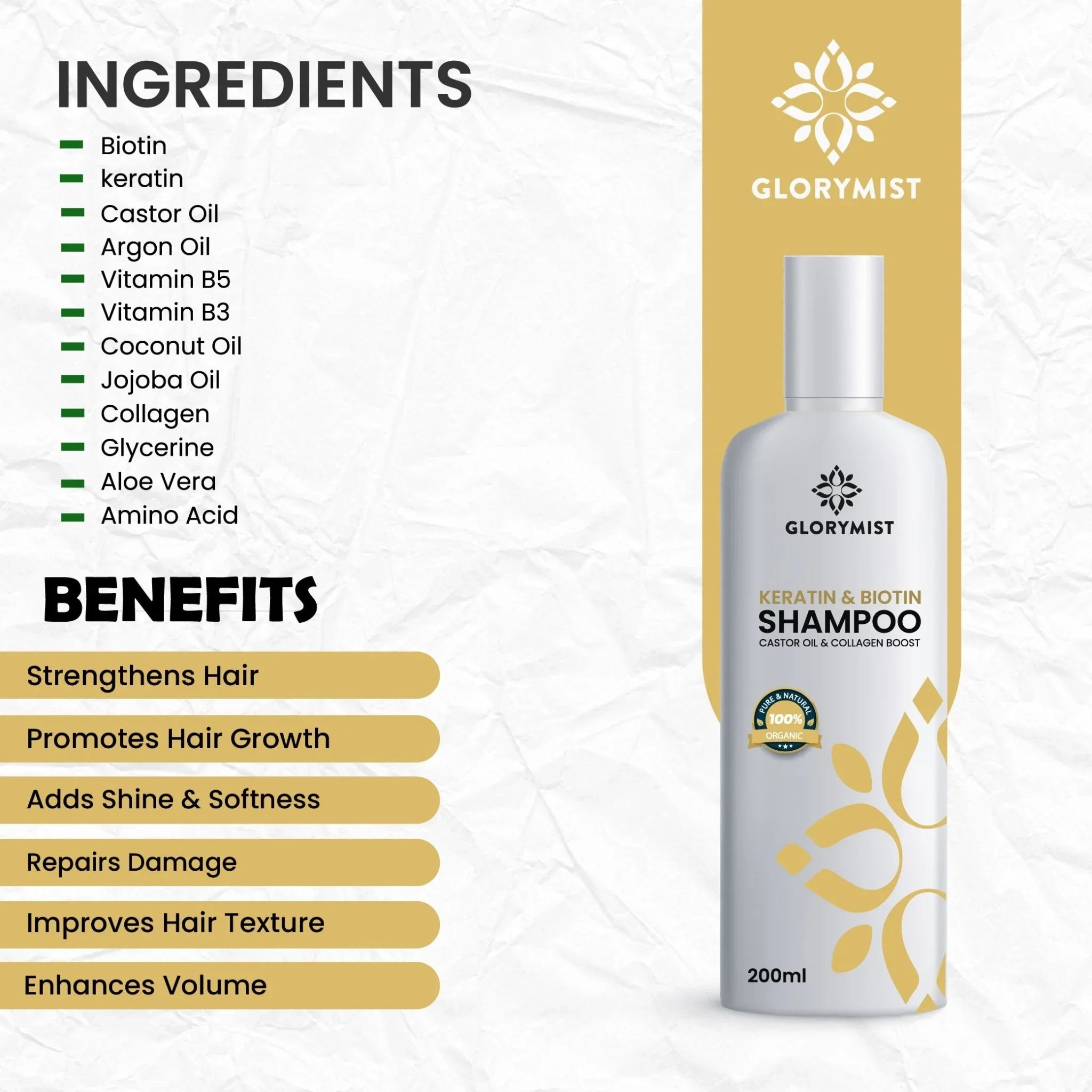 Glory Mist Keratinic Shampoo ✨ - Glory Mist